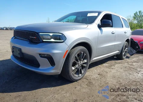 2021 Dodge Durango Sxt Plus Awd from USA, damaged, VIN 1C4RDJAG0MC853595